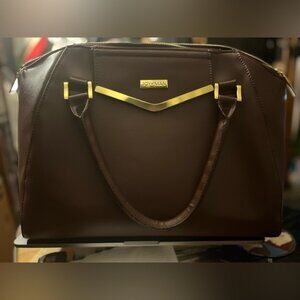 Joy & Iman Couture Leather Satchel